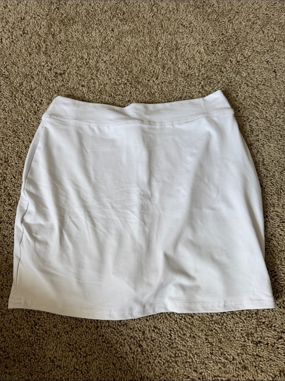 White Skort